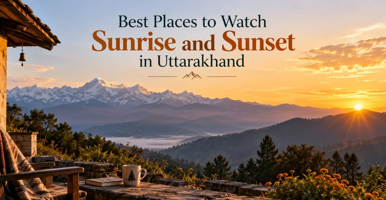 Best Places to Watch Sunrise and Sunset in Uttarakhand