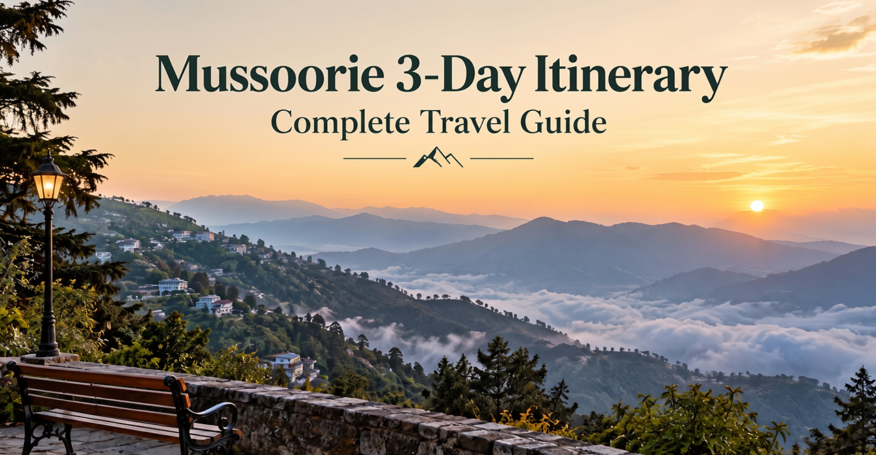 Mussoorie 3-Day Itinerary Complete Travel Guide: Best Places to Visit & Things to Do