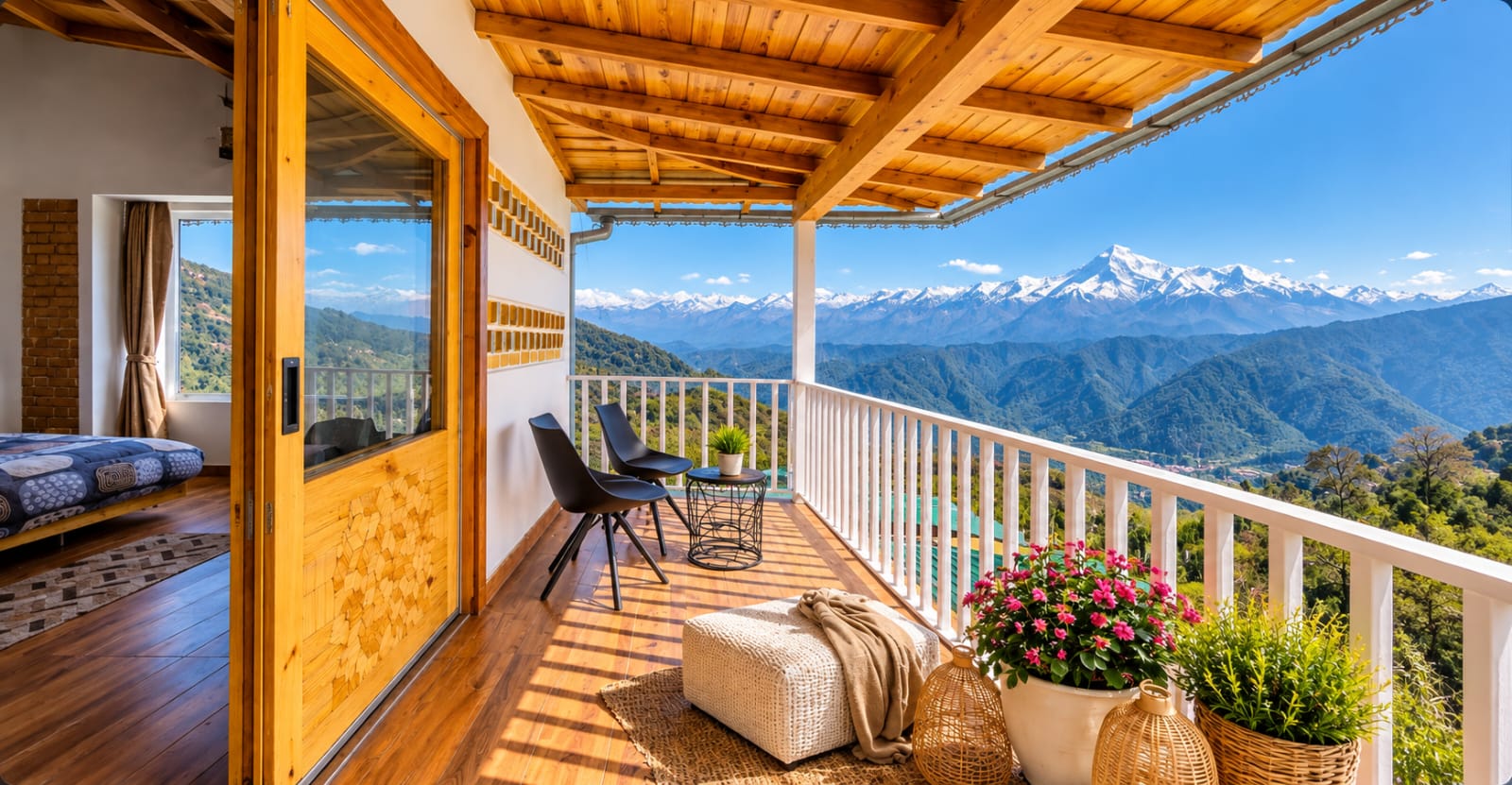 Top 5 Homestays in Uttarakhand for a Majestic Mountain Vibe